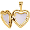 Gold Plated & Sterling Silver Locket with Cross