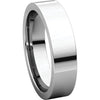 Sterling Silver 5mm Flat Band, Size 7