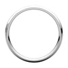 Continuum Sterling Silver 3mm Milgrain Comfort Fit Band, Size 8.5