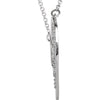 Sterling Silver 1/6 CTW Diamond "Love" Heart Infinity-Inspired 18" Necklace