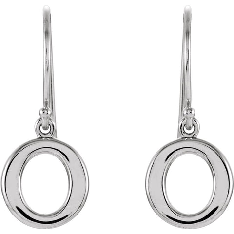 Sterling Silver Petite Circle Earrings