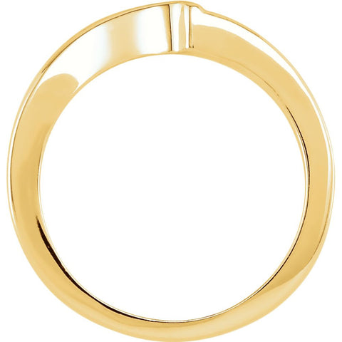 14k Yellow Gold Band, Size 6