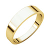05.00 mm Flat Tapered Band in 14K Yellow Gold ( Size 7 )