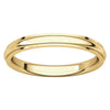 14k Yellow Gold 2.5mm Comfort Fit Edge Band , Size 6