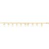 14k Yellow Gold Cross Bracelet