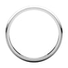 10k White Gold 2.5mm Milgrain Band, Size 4