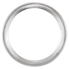 Platinum 4mm Design Band Size 9