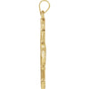 14k Yellow Gold Dagmar Cross Pendant with Packaging