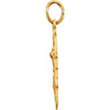14k Yellow Gold 16.5x14.25mm St. Michael Medal