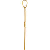 14k Yellow Gold 28x18mm Cross Pendant