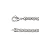 6 mm Solid Wheat Chain in Sterling Silver ( 16 Inch )