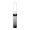 Continuum Sterling Silver 4mm Half Round Light Band, Size 6