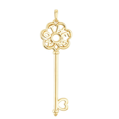 14k Yellow Gold Mother's Key® Pendant