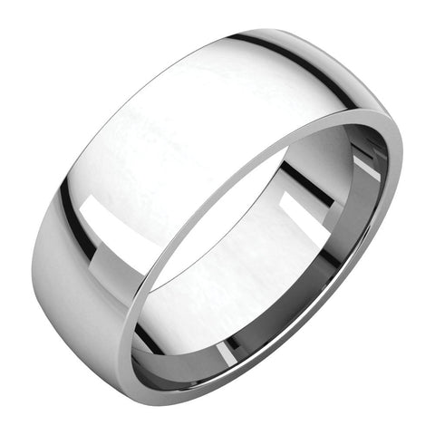 Continuum Sterling Silver 7mm Light Comfort Fit Band, Size 7