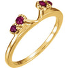 Ring Enhancer in 14k Yellow Gold, Size 7