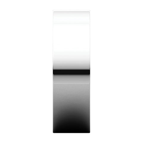 Palladium 6mm Flat Band, Size 9