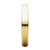 10k Yellow Gold 3mm Half Round Band, Size 12