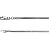 Sterling Silver 1.5mm Solid Snake 16-Inch Chain