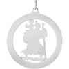 Sterling Silver 28.5mm St. Christopher Medal