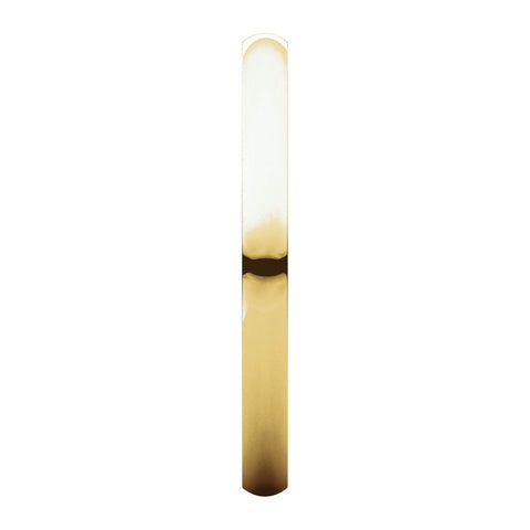 14k Yellow Gold 2mm Light Comfort Fit Band, Size 4