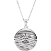 Water Baptism Necklace in Sterling Silver