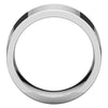 Sterling Silver 10mm Flat Band, Size 7