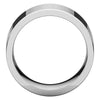 Sterling Silver 10mm Flat Band, Size 7