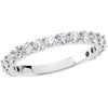 1.00 CTTW Wedding Band for Matching Engagement Ring in 14k White Gold ( Size 6 )