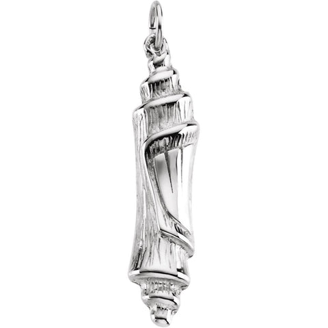 14k Yellow Gold 30x7.75mm Mezuzah Pendant
