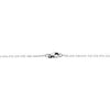Sterling Silver Circle Link Fashion Necklace (32 Inch)