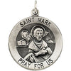 18.25 mm St. Mark Medal in 14K Yellow Gold