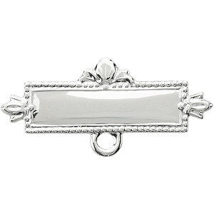Sterling Silver Baptismal Brooch