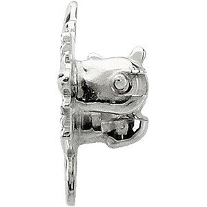 Sterling Silver Baptismal Brooch