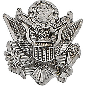 14k Yellow Gold U.S. Army Lapel Pin
