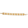 Traditional Saints Bracelet in 14k Yellow Gold ( 7-1/2 Inch )