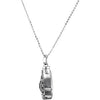 Sterling Silver Birthstone Tear Ash Holder Necklace