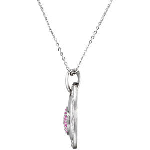Sterling Silver Strength of a Mother Necklace