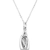 Holding You Forever Ash Pendant with Chain, Card and Box in Sterling Silver