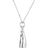 Sterling Silver Holding You Forever Ash Holder Necklace