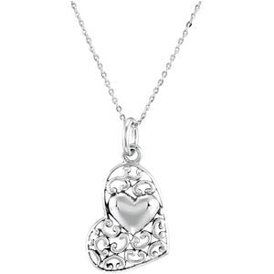 Sterling Silver My Treasured Friend Necklace