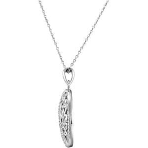 Sterling Silver The Journey of Family Necklace