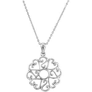 Sterling Silver Remember I Love You (Oldest Child) Necklace