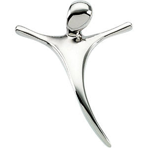 14k Yellow Gold Crucifix Pendant