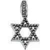 20.75x18.00 mm Star of David Pendant in Sterling Silver