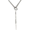 Sterling Silver 25.25x22.75mm Star of David 18" Necklace