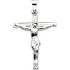 24.6X19.3 mm Cross with Crucifix in 18K Yellow Gold