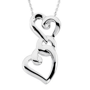 My Mother Forever My Friend Pendant with Sterling Silver Chain