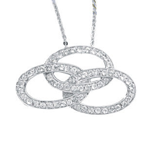 Sterling Silver Move the Clouds for Me™ 18" Necklace with Packaging