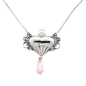 Sterling Silver Angel of Hope™ (Breast Cancer Awareness) Necklace