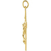 Gold Plated Crucifix Pendant